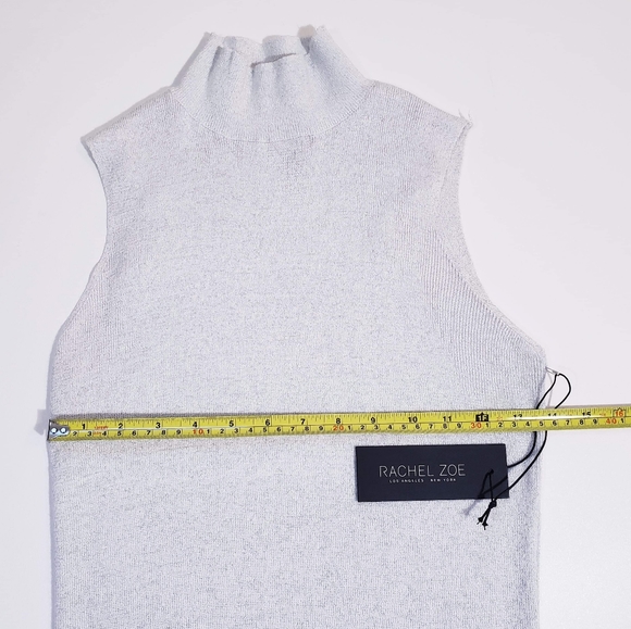 NWT Rachel Zoe Sleeveless Mock Turtleneck … - Picture 7 of 9